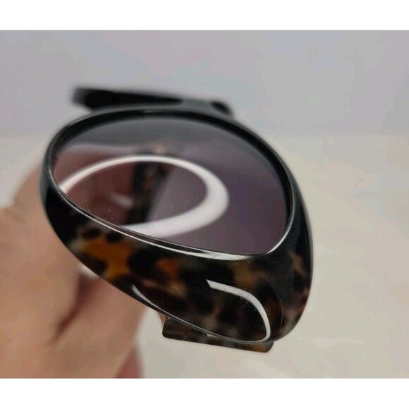 Vintage Y2K DIOR PANTHER 2 Sunglasses Brown Tortoise Frame & Purple Smoke Lens main image 11